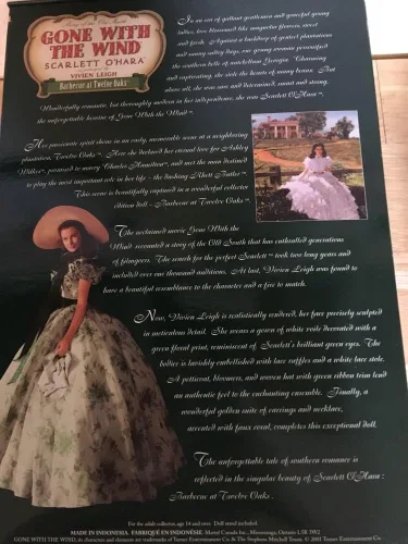 Miniatura 2 de Muñeca Scarlett O'Hara Barbacoa en Twelve Oaks