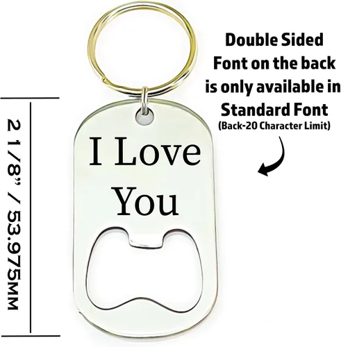 Miniatura 4 de Initials Uncle Of The Bride Bottle Opener Gift Wedding Party Personalized Gift For Uncle Bride From Bride INITIALS-BOTTLE (Uncle of the Bride)