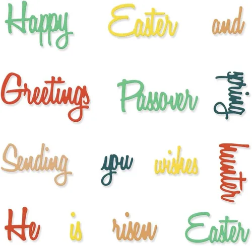 Miniatura 8 de Estivaux Letras troqueladas de feliz San Valentín para hacer tarjetas, letras del alfabeto de amor, juegos de troqueles de corte, plantillas