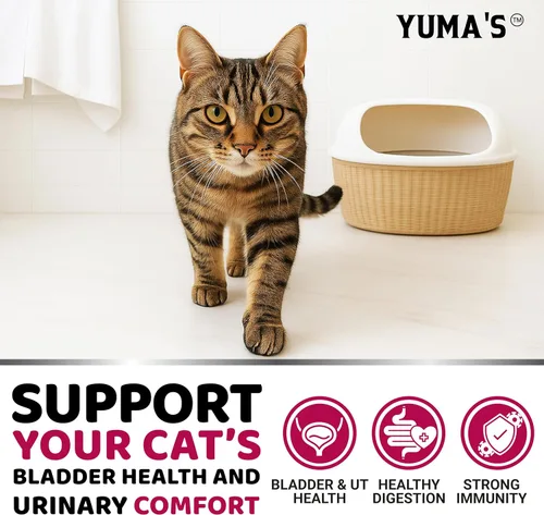 Miniatura 4 de Tratamiento de infecciones urinarias para gatos - Suplemento de arándano para gatos - Control de la vejiga - Tratamiento de infecciones de salud
