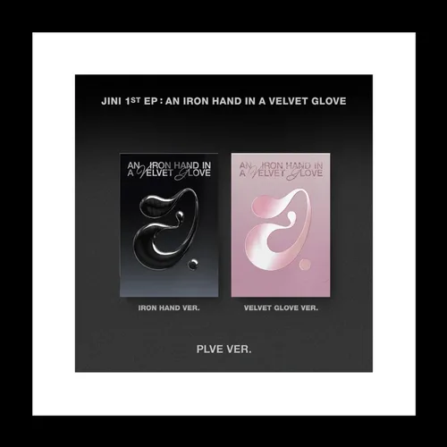 JINI An Iron Hand In A Velvet Glove 1st EP Album Contents+Photocard+Sticker+Tracking Sealed Standard IRON HAND Version