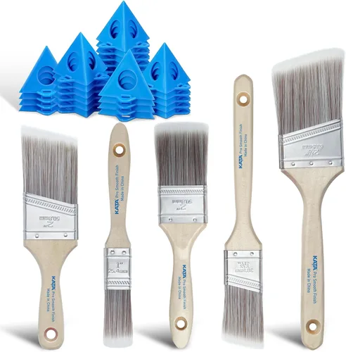Miniatura 13 de KATA Soportes piramidales para pintores: 36 piezas de pirámides de pintura para puertas de gabinetes, pintura y vertido, mini trípodes de pintura