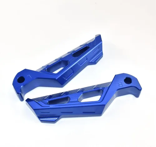 Miniatura 11 de ESPEEDMTC para YAMAHA Fazer FZ-1 FZ-6 FZ-6R FZ-8 FZ-8S FZ-25 Pasapiés trasero Pasapiés Pasador Pasador Ampliador Pedal CNC Reposapiés de aluminio