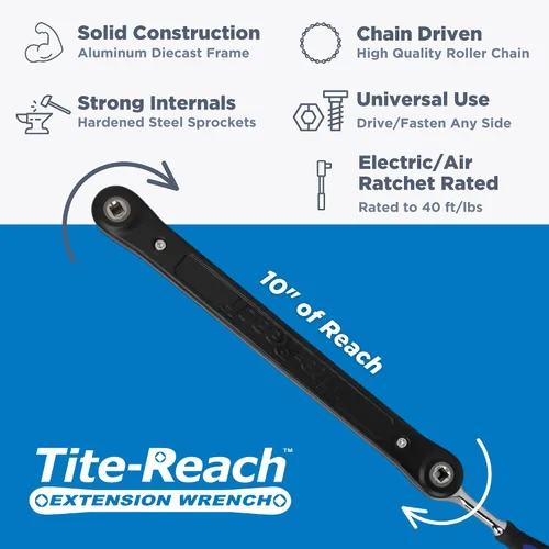 Miniatura 2 de TITE-REACH Llave de extensión profesional de 1/4 pulgadas