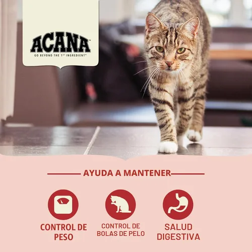 Miniatura 3 de ACANA Alimento seco para gatos de interior Entrada de pollo, pavo, arenque entero y conejo, bolsa de 4 libras