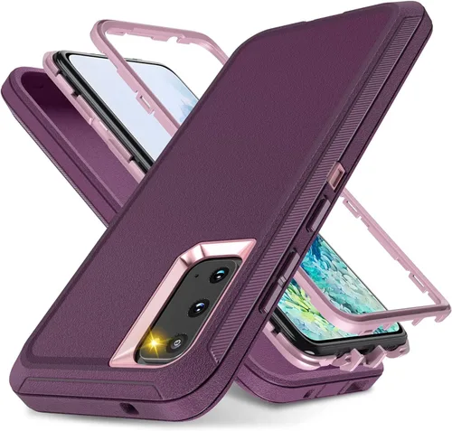Miniatura 8 de Jshru Funda protectora resistente de grado militar para Galaxy S20, a prueba de golpes, a prueba de caídas/polvo, para Samsung Galaxy S20 5G de 6.2