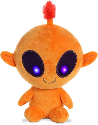 Miniatura 8 de Aurora® Interstellar Galactic Cuties™ Peluche de Alien Nebula que se Ilumina - Compañeros Cósmicos - Diversión Iluminada - Azul 8 Pulgadas