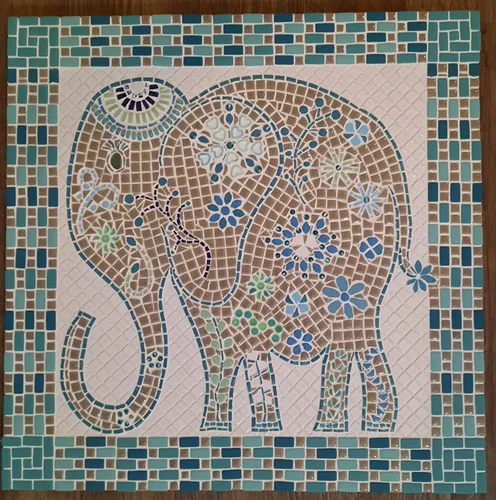 Miniatura 6 de 500 PCS / 1.1 LB Azulejos de Mosaico Cuadrados de Cerámica, 0.4 x 0.4 pulgadas Hechos a Mano para Hacer Micro Azulejos de Mosaico Creativos