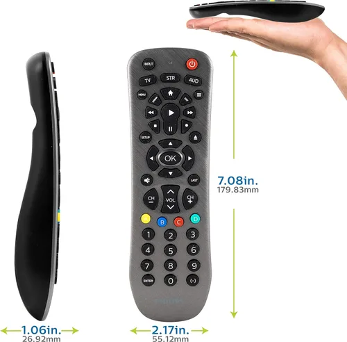 Miniatura 2 de Control remoto Philips universal, para Samsung Dispositivo 3 Graphite