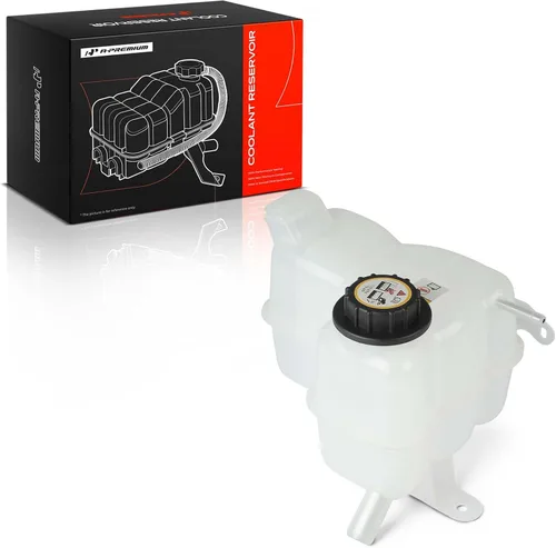 A-Premium Tanque de expansión de recuperación de desbordamiento de refrigerante del motor [con tapa] compatible con Ford F-150 2004-2010, Expedition