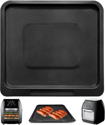 Bandeja de cocina para freidora de aire CHEFMAN XL 10L multifuncional freidora de aire digital, 9.4 x 8.8 pulgadas, piezas de repuesto para freidora