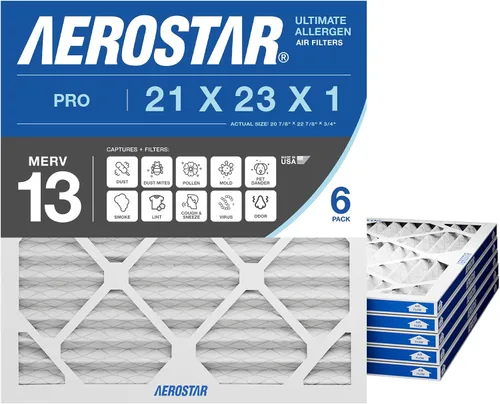 Miniatura 18 de Filtro de aire de 1 pulgada para aire acondicionado y horno por Aerostar