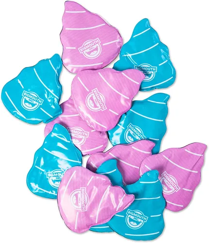 Miniatura 6 de Juego de lanzamiento de caca de unicornio, divertido juguete inflable para piscina con 6 bolas de emoji de caca de arcoíris, gran juego