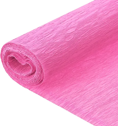 Miniatura 14 de MECCANIXITY Papel crepé, 7.9 pies de largo y 20 pulgadas de ancho, rollo de papel crepé de albaricoque para decoración de fiestas, suministros