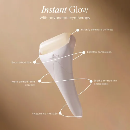 Miniatura 2 de The Ice Roller de Project E Beauty Tratamiento de crioterapia Masaje facial Reduce la hinchazón debajo de los ojos, ojeras Dolor muscular