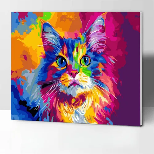 Miniatura 10 de Komking Kit de pintura de caballo por números para adultos y niños, kits de pintura por números en manualidades de lienzo, caballo de color 16 x 20