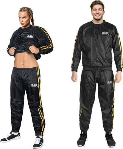 RAD Sauna Sweat Suit for Men & Women (Medium To 6XL) for Weight Loss & Fat Burn Sweating Suit Red,White,Gold,Pink,Blue Dorado