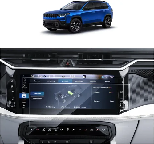 Miniatura 14 de SKTU Protector de pantalla para Jeep Grand Cherokee 2021 2019-2021 Grand Cherokee 8.4 pulgadas navegación 2021 Grand Cherokee Accesorios vidrio