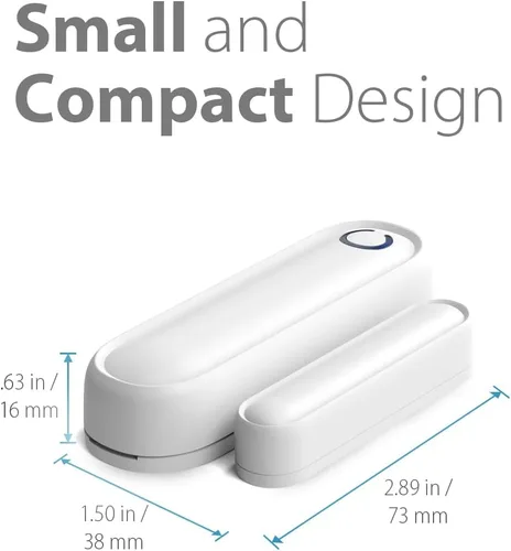 Miniatura 3 de Fosmon WaveLink 51018HOM - Unidad de sensor de contacto para puerta (sin receptor), color blanco