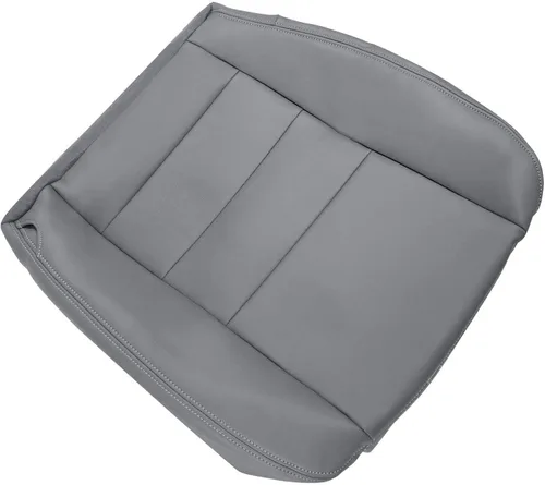 Miniatura 8 de NLQR Funda de Asiento de Reemplazo Inferior del Conductor Frontal de Microfibra de Aspecto de Cuero Negro Compatible con Ford F250 F350 F450 F550