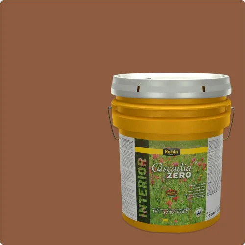 Miniatura 102 de Rodda Paint CASCADIA ZERO - Pintura plana e imprimación para interiores en uno, cuarto de galón, crema de ballet
