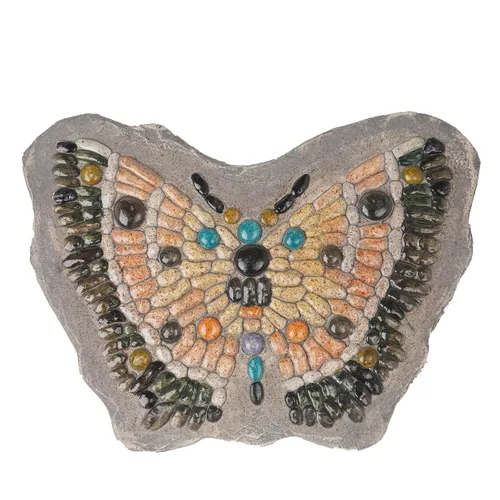 Miniatura 13 de Piedras decorativas de girasol para jardín al aire libre – Adoquines para sendero exterior, piedras de jardín, piedras decorativas para jardín al