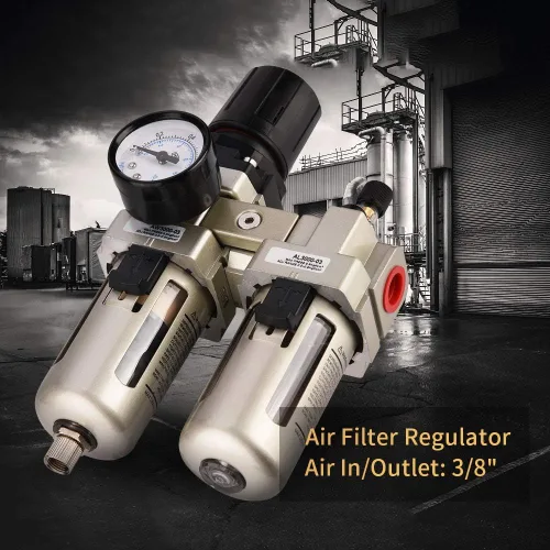 Miniatura 2 de Piezas de recambio resistentes del control de cuatro puertos del interruptor de presión del compresor de aire 240V 16A para el compresor de aire