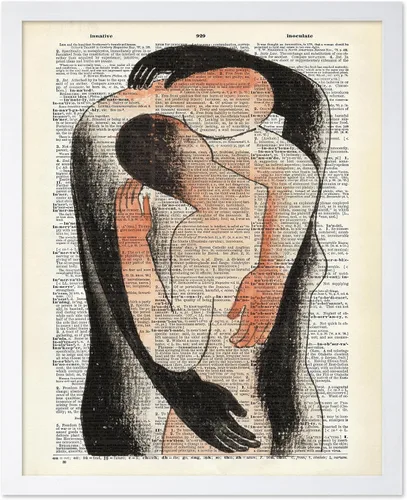 Miniatura 34 de Poster Master Póster de Arte del Diccionario - Impresión Retro de Mujer Soldadora - Arte de Sándwich de Queso a la Parrilla - Regalo para Ella