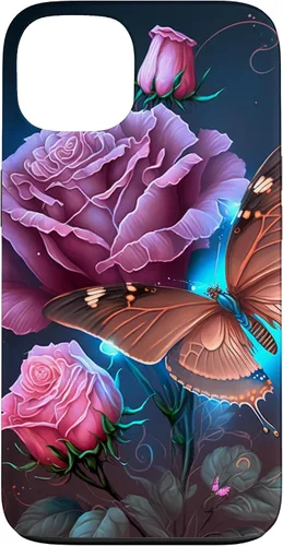 Miniatura 7 de Family Butterfly Rose Flower Firefly PC Case for iPhone 17