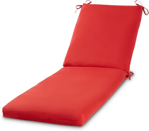 Miniatura 55 de Cojín reversible para silla de descanso para exteriores, color blanco tropical