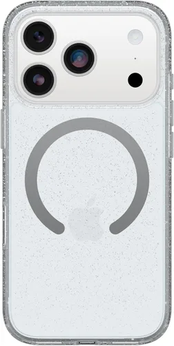Miniatura 35 de OtterBox Funda transparente para iPhone 17 Pro Max Symmetry Series - Stardust - Funda ultra fina y elegante para iPhone, MagSafe con control