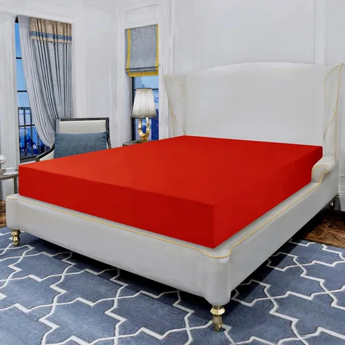 Miniatura 11 de Elegant Comfort Lujosa sábana bajera de 1500 hilos de calidad egipcia resistente a las arrugas, 1 pieza, elástico en todo el contorno, bolsillo
