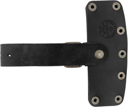 Miniatura 2 de Funda para cabeza de hacha de leñador hecha a mano de cuero de grano completo, funda protectora, funda de seguridad de cuchilla, accesorios