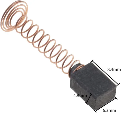 Miniatura 4 de ECSiNG 4 pares de cepillos de carbono de repuesto compatibles con cepillos de carbono D-remel 4000 pieza de reparación para herramienta rotativa