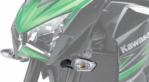 Miniatura 2 de Un par de luces intermitentes de lente transparente delanteras compatibles con Kawasaki Versys 650 KLE650 ABS LT 2016