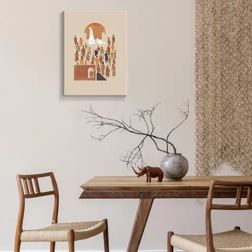 Miniatura 8 de OAOPIC Póster enmarcado con texto en inglés «Jesús mujer» sanada, con flecos de Jesús, ropa, lienzo, arte para pared, versos de la Biblia, pintura