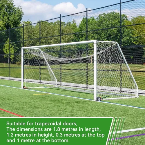 Miniatura 5 de Redes de fútbol, red de fútbol para niños para reemplazo de portería de fútbol de 6 pies x 4 pies