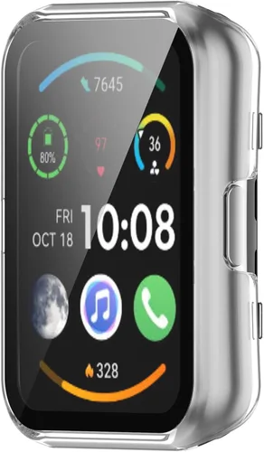 Miniatura 3 de Funda protectora de pantalla para Huawei Watch Fit/Fit New/Fit Special Edition Smart Watch PC+Protector de pantalla de vidrio templado para Huawei 3