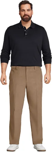 Miniatura 4 de Lands' End - Camisa polo muy suave de manga larga para hombre