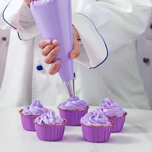 Miniatura 7 de Keenpioneer Bolsas de 18 Pulgadas Biobasadas Desechables para Decoración de Tartas, Bolsas de Pastelería a Base de Plantas - Paquete de 100