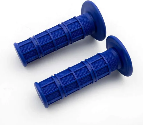 Miniatura 3 de Empuñaduras antideslizantes de goma para manillar de motocross de 22/0.945 in para TTR125 YZ125 YZ250 YZ250F WR250F YZ450F YZ426F YZ400F WR450F Azul