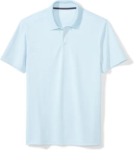Tienda Essentials - Camiseta de golf tipo polo entallada y de secado rápido para hombres