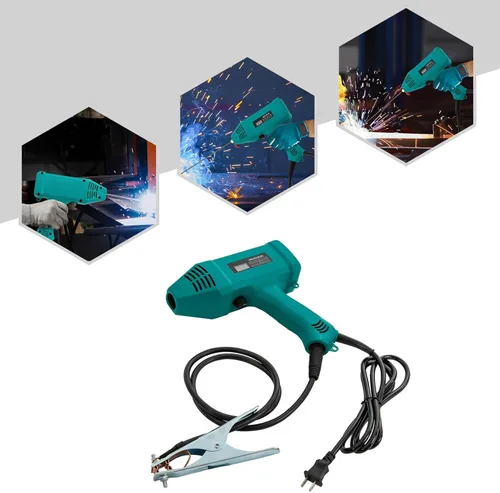 Miniatura 2 de Máquina de soldadura manual, pistola de soldadura digital portátil de 110 V, máquina de soldadura portátil utilizada para fabricación mecánica