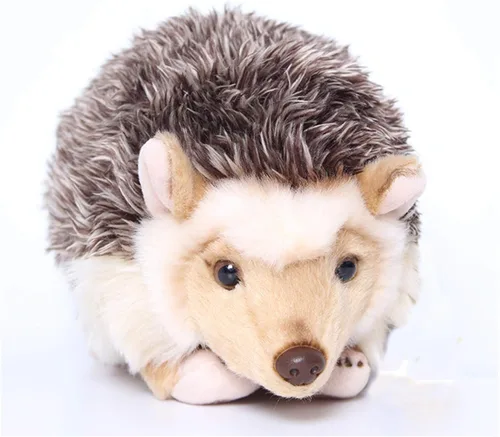 Miniatura 2 de TAMMYFLYFLY Erizo realista de peluche, erizo del desierto, modelo de animal lindo (6 pulgadas) (6 pulgadas (paquete de 1))