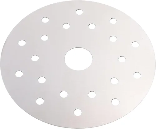 Hemoton Utensilios de cocina Placa de guía térmica de inducción Convertidor de placa de cocina de inducción de disco Cazuela de acero inoxidable