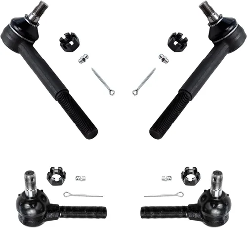 Miniatura 53 de Detroit Axle - 4 barras de acoplamiento delanteras para Kia Forte Koup 14-17, 14-18 Forte Forte5, 4 extremos de barra de acoplamiento exteriores e