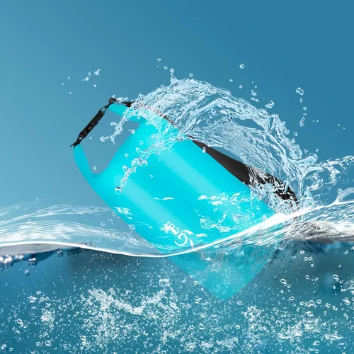 Miniatura 6 de OMGear - Bolsa seca impermeable y bolsa para teléfono, bolsa flotante de 40L/30L/20L/10L/5L para kayak, navegación, actividades al aire libre verde