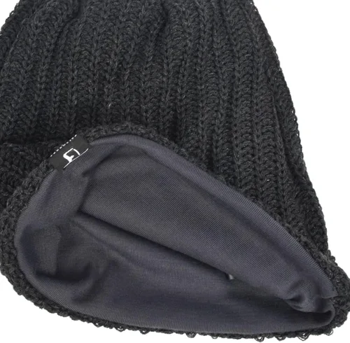 Miniatura 3 de Gorro de punto de cráneo de gran tamaño para hombre