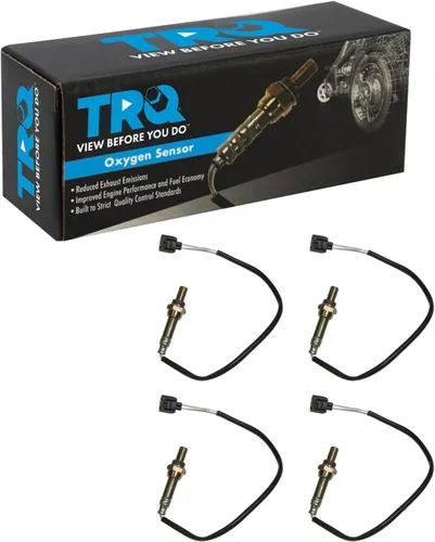 Miniatura 43 de TRQ Juego de 4 sensores de oxígeno O2 compatibles con Chevrolet Equinox 2013-17, GMC Terrain 2013-17, Chevrolet Equinox 2010-12, Buick Lacrosse