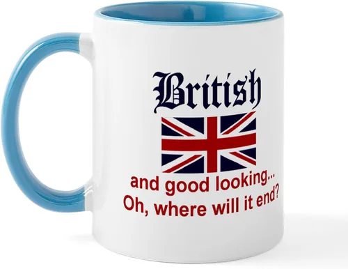 Miniatura 9 de CafePress British American Translations Taza de café de cerámica (11 oz)